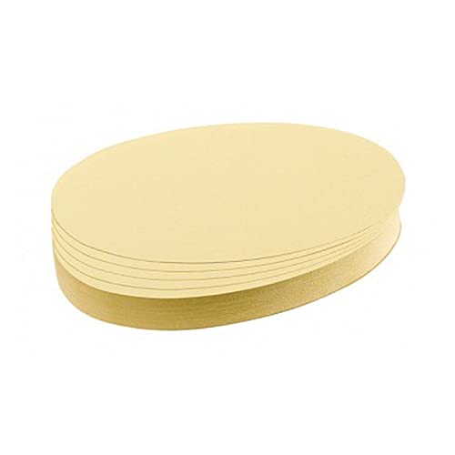 Kommunikationskarten oval gelb 190 x 110 mm, 500 Stk Kommunikationskarten oval gelb 190 x 110 mm, 500 Stk von magnetoplan