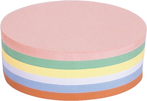 Kommunikationskarten pinnbar, Form Kreise, ø 10cm, PG=500ST, rosa von magnetoplan
