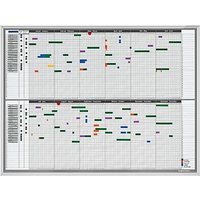 magnetoplan Jahresplaner, Monats- und Tageseinteilung 121,5 x 91,5 cm von magnetoplan