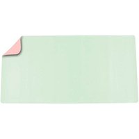 magnetoplan Schreibtischunterlage doppelseitig grün/rosa Kunstleder 80,0 x 40,0 cm, 1 St. von magnetoplan