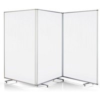 magnetoplan Trennwand Large 1112051, transparent 361,0 x 180,0 cm mit Rollen magnetoplan Trennwand Large 1112051, transparent 361,0 x 180,0 cm mit Rollen von magnetoplan