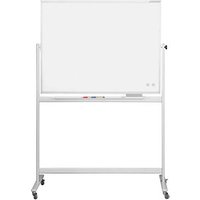 magnetoplan mobiles Whiteboard 120,0 x 90,0 cm weiß emaillierter Stahl von magnetoplan