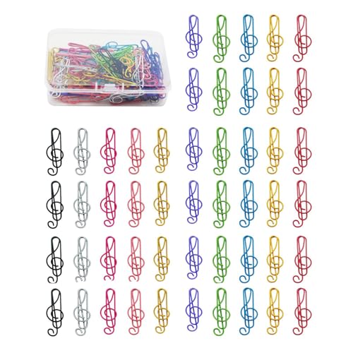 Große Büroklammern, 40 mm, 50 Stück, mehrfarbige Notizformen, glatt und langlebig, geeignet für Büro, Schule und persönlichen Gebrauch, Kunststoffbox-Verpackung Große Büroklammern, 40 mm, 50 Stück, mehrfarbige Notizformen, glatt und langlebig, geeignet für Büro, Schule und persönlichen Gebrauch, Kunststoffbox-Verpackung von makanu