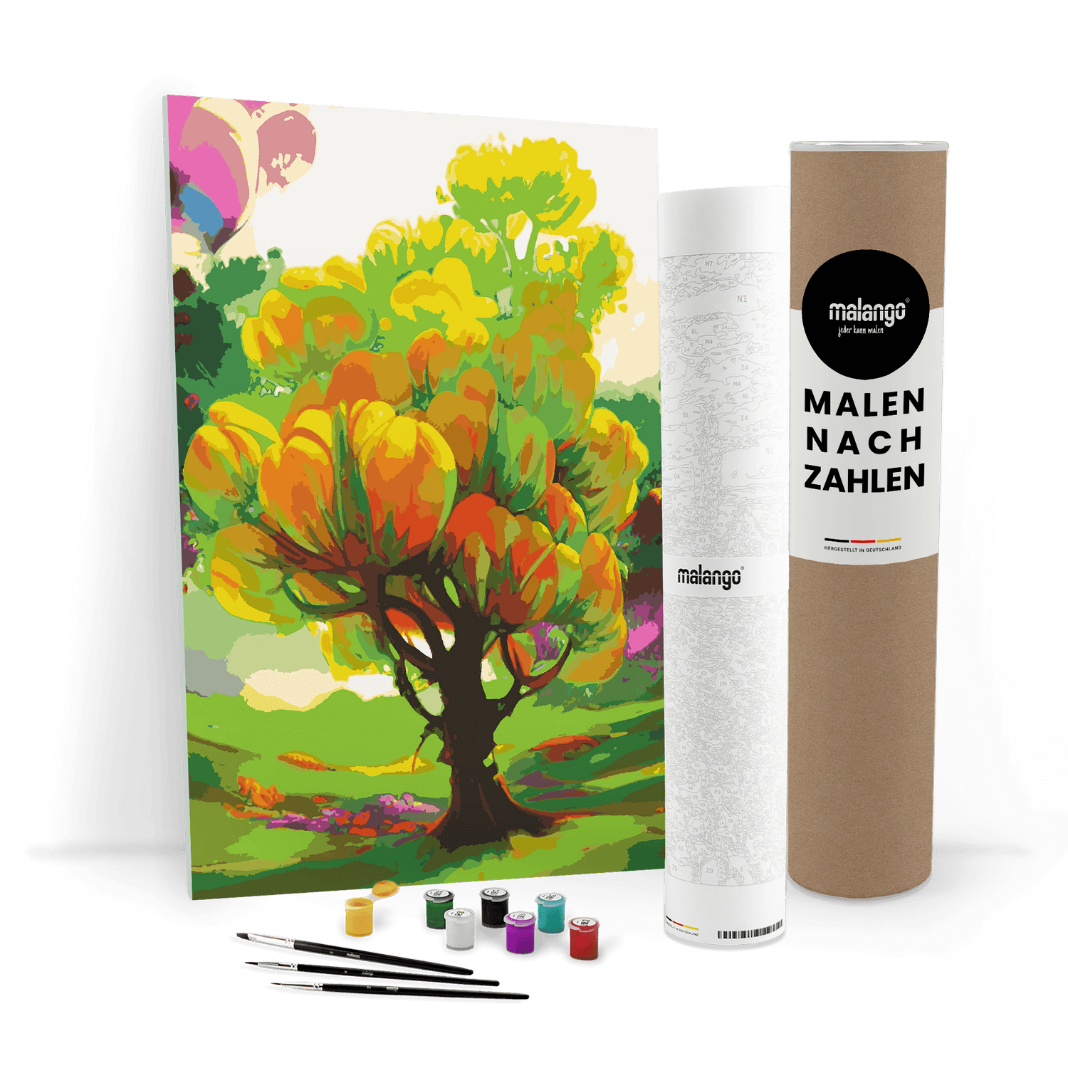 Malen nach Zahlen - Isabellas Blumenbaum von malango