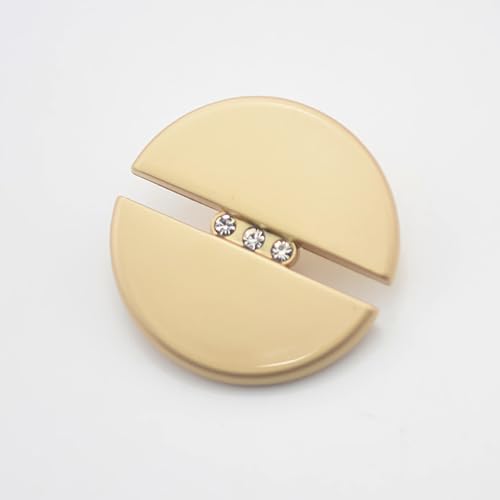3 Stück Diamant-Metallknöpfe, runde Knöpfe, Anzug, Mantel, DIY, Nähen, Basteln für Dekoration, Schnalle von malianna