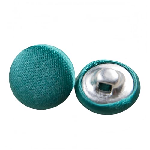 Knöpfe aus Metall mit Satinüberzug, für Hochzeitskleid, Smoking, Anzüge, 10 Stück Knöpfe aus Metall mit Satinüberzug, für Hochzeitskleid, Smoking, Anzüge, 10 Stück von malianna