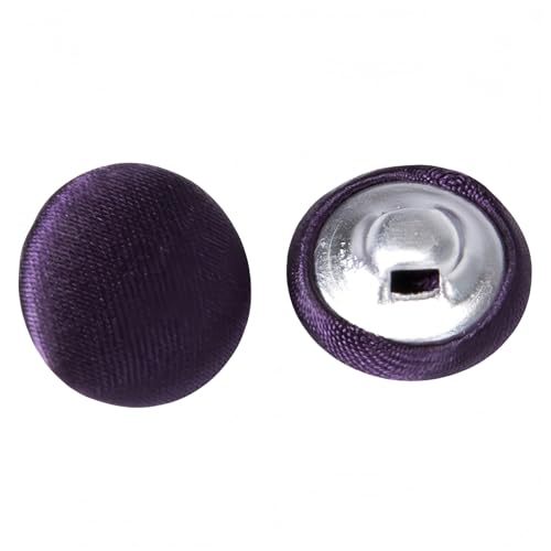 Knöpfe aus Metall mit Satinüberzug, für Hochzeitskleid, Smoking, Anzüge, 10 Stück Knöpfe aus Metall mit Satinüberzug, für Hochzeitskleid, Smoking, Anzüge, 10 Stück von malianna