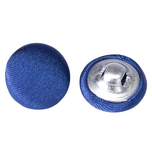 Knöpfe aus Metall mit Satinüberzug, für Hochzeitskleid, Smoking, Anzüge, 10 Stück Knöpfe aus Metall mit Satinüberzug, für Hochzeitskleid, Smoking, Anzüge, 10 Stück von malianna