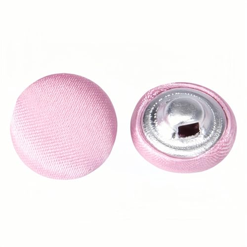 Knöpfe aus Metall mit Satinüberzug, für Hochzeitskleid, Smoking, Anzüge, 10 Stück von malianna