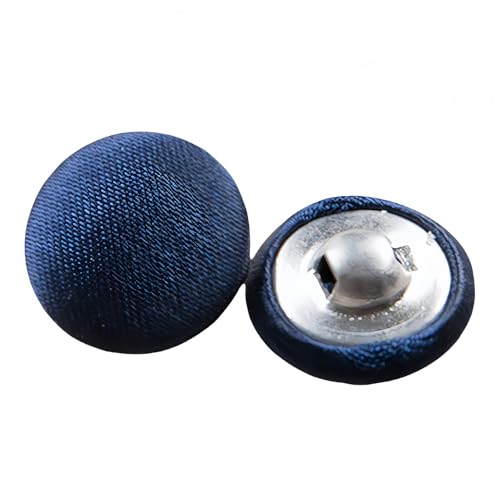 Knöpfe aus Metall mit Satinüberzug, für Hochzeitskleid, Smoking, Anzüge, 10 Stück Knöpfe aus Metall mit Satinüberzug, für Hochzeitskleid, Smoking, Anzüge, 10 Stück von malianna