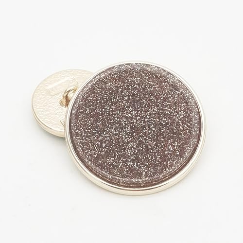 Metallknöpfe mit rundem Schaft, viele Größen, spezielle funkelnde Knöpfe für Kleidung, Taschen, Dekoration, Nähen, Handwerk, 5 Stück Metallknöpfe mit rundem Schaft, viele Größen, spezielle funkelnde Knöpfe für Kleidung, Taschen, Dekoration, Nähen, Handwerk, 5 Stück von malianna