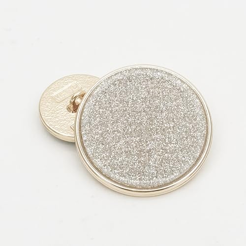 Metallknöpfe mit rundem Schaft, viele Größen, spezielle funkelnde Knöpfe für Kleidung, Taschen, Dekoration, Nähen, Handwerk, 5 Stück Metallknöpfe mit rundem Schaft, viele Größen, spezielle funkelnde Knöpfe für Kleidung, Taschen, Dekoration, Nähen, Handwerk, 5 Stück von malianna