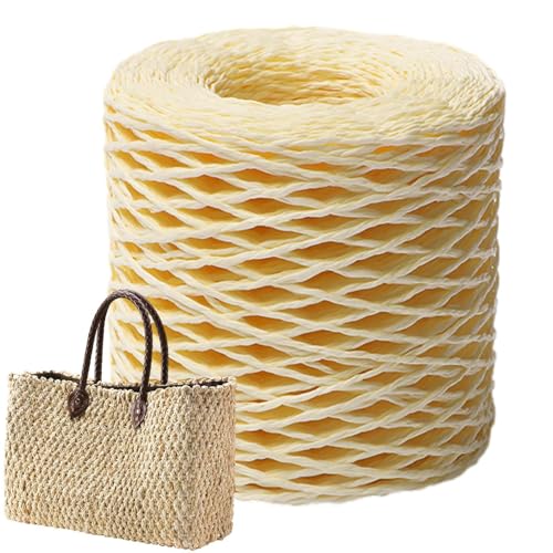 Raffia Garn Zum Häkeln Bastband Bastschnur Raffia Papierband Naturbast Geschenkband Verpackung Papier Bindfäden Für, Strandtaschen, Hüte, Di Y Handwerk Weberei Dekoration Raffia Garn Zum Häkeln Bastband Bastschnur Raffia Papierband Naturbast Geschenkband Verpackung Papier Bindfäden Für, Strandtaschen, Hüte, Di Y Handwerk Weberei Dekoration von manhegari