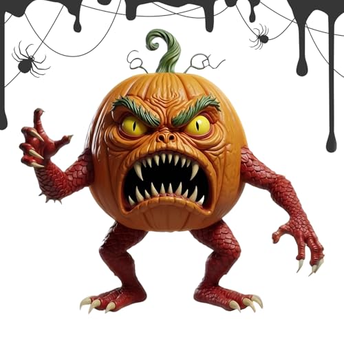 manhegari Halloween Kürbisse,Originelle Kürbisskulptur - Resin Deko-Mittelstücke für Halloweenpartys Erwachsene auf Schreibtisch und Wohnzimmertisch manhegari Halloween Kürbisse,Originelle Kürbisskulptur - Resin Deko-Mittelstücke für Halloweenpartys Erwachsene auf Schreibtisch und Wohnzimmertisch von manhegari