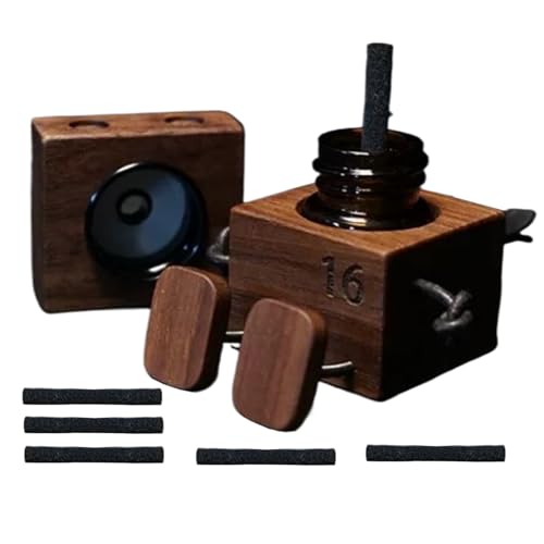 manhegari Holzpuppe Mit Wackelnden Füßen | Auto Deko Holzfigur mit Wackelnden Füßen - Spielerische Automatische Bewegungsaktivierte Lustige Holz Schreibtisch Deko Für Zuhause Büro Wohnzimmer von manhegari