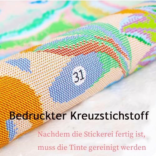 mantianhome Bedrucktes Kreuzstich-Set, Delfin, Meerestiere-Serie, 40 x 50 cm, 11 Schnitte, Fortgeschritten, Stickgarn, Nadelstoff, Heimdekor, Wanddekor mantianhome Bedrucktes Kreuzstich-Set, Delfin, Meerestiere-Serie, 40 x 50 cm, 11 Schnitte, Fortgeschritten, Stickgarn, Nadelstoff, Heimdekor, Wanddekor von mantianhome
