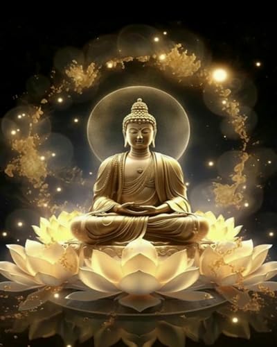 mantianhome Geschnitztes Kreuzstich-Set, Lotus-Buddha-Statue, beliebtes Musterdruck-Kreuzstich-Set, Anfänger, 11 CT, DIY, fortgeschrittenes handgefertigtes Stickset,40X50CM mantianhome Geschnitztes Kreuzstich-Set, Lotus-Buddha-Statue, beliebtes Musterdruck-Kreuzstich-Set, Anfänger, 11 CT, DIY, fortgeschrittenes handgefertigtes Stickset,40X50CM von mantianhome
