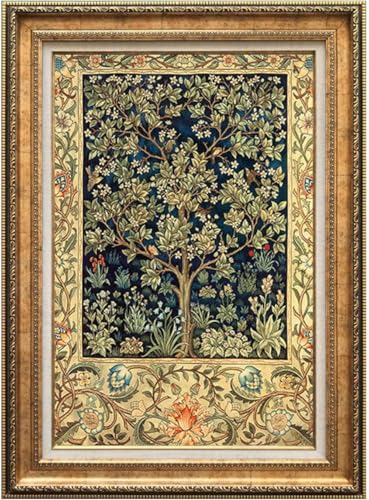 Mantianhome Kreuzstich-Set Vintage, Baum des Lebens, 40x50 cm, Stickerei, Klassisch, für alle Altersgruppen, nicht faltbar Mantianhome Kreuzstich-Set Vintage, Baum des Lebens, 40x50 cm, Stickerei, Klassisch, für alle Altersgruppen, nicht faltbar von mantianhome