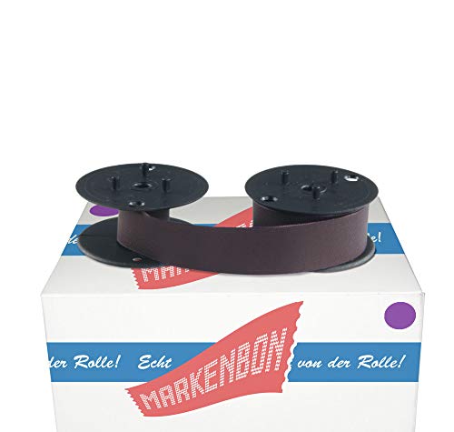 Farbbandspulen passend für Ibico 1252 [violett] von markenbon - Farbband 051 S + U Gruppe 51 (1 Karton mit 1 Stück) von markenbon