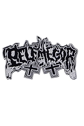 Rock-and-Roll-Aufnäher aus schwarzem Metall, bestickt, zum Aufbügeln Rock-and-Roll-Aufnäher aus schwarzem Metall, bestickt, zum Aufbügeln von martynastradingofficial