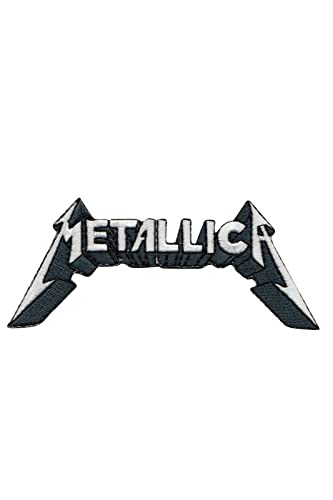 Rock-and-Roll-Aufnäher aus schwarzem Metall, bestickt, zum Aufbügeln von martynastradingofficial