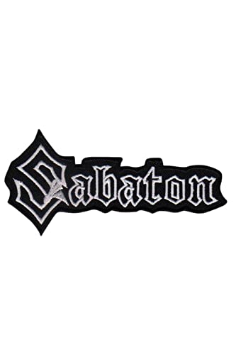 Rock-and-Roll-Aufnäher aus schwarzem Metall, bestickt, zum Aufbügeln Rock-and-Roll-Aufnäher aus schwarzem Metall, bestickt, zum Aufbügeln von martynastradingofficial