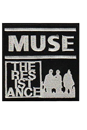 Rock-and-Roll-Aufnäher aus schwarzem Metall, bestickt, zum Aufbügeln Rock-and-Roll-Aufnäher aus schwarzem Metall, bestickt, zum Aufbügeln von martynastradingofficial