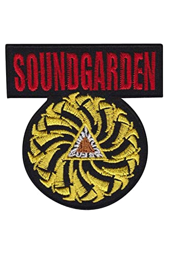 Rock-and-Roll-Aufnäher aus schwarzem Metall, bestickt, zum Aufbügeln von martynastradingofficial