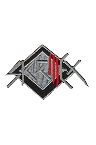 Rock-and-Roll-Aufnäher aus schwarzem Metall, bestickt, zum Aufbügeln Rock-and-Roll-Aufnäher aus schwarzem Metall, bestickt, zum Aufbügeln von martynastradingofficial