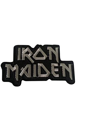 Rock-and-Roll-Aufnäher aus schwarzem Metall, bestickt, zum Aufbügeln Rock-and-Roll-Aufnäher aus schwarzem Metall, bestickt, zum Aufbügeln von martynastradingofficial