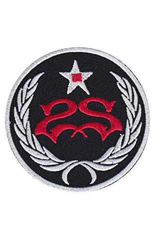 Rock-and-Roll-Aufnäher aus schwarzem Metall, bestickt, zum Aufbügeln Rock-and-Roll-Aufnäher aus schwarzem Metall, bestickt, zum Aufbügeln von martynastradingofficial