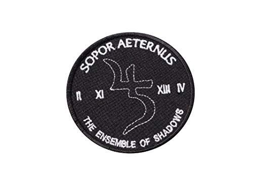 Sopor Aeternus Industrial Gothic bestickte Bügelapplikation Souvenir Sopor Aeternus Industrial Gothic bestickte Bügelapplikation Souvenir von martynastradingofficial