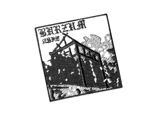 Burzum Patch Aufnäher – Abzeichen zum Aufnähen oder Aufbügeln – trendiges Modeaccessoire – einzigartiges dekoratives Logo für Jacken, Jeans und Taschen – Vintage – Bekleidung von martytradingOfficial