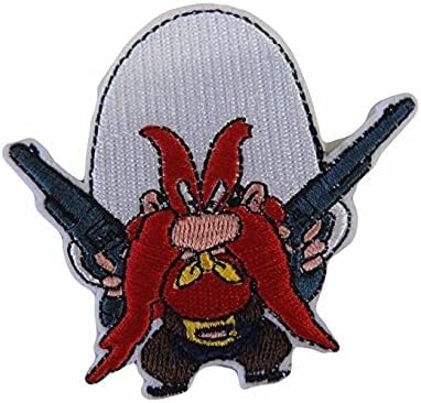 Bestickter Aufnäher mit amerikanischem Zeichentrickfilm, zum Aufbügeln Embroidered Patch Badge Applique Iron on Bestickter Aufnäher mit amerikanischem Zeichentrickfilm, zum Aufbügeln Embroidered Patch Badge Applique Iron on von martytradingofficial