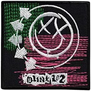 Blink 182 Smiley Smilie Aufnäher Besticktes Patch zum Aufbügeln Applique Blink 182 Smiley Smilie Aufnäher Besticktes Patch zum Aufbügeln Applique von martytradingofficial
