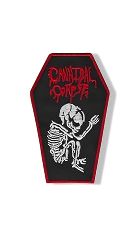 Cannibal Corpse-inspirierter Death Metal Patch – Bestickter Aufnäher zum Aufbügeln, Applikation mit 'C' Design von martytradingofficial