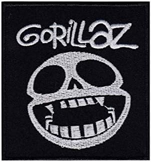Gorillaz Smile Aufnäher Besticktes Patch zum Aufbügeln Applique Gorillaz Smile Aufnäher Besticktes Patch zum Aufbügeln Applique von martytradingofficial