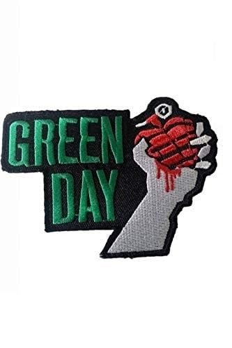Green Day 105 Cm Aufnäher Besticktes Patch zum Aufbügeln Applique Green Day 105 Cm Aufnäher Besticktes Patch zum Aufbügeln Applique von martytradingofficial