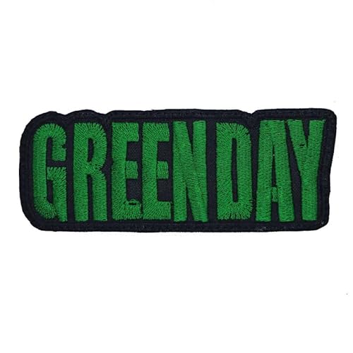 Green Day Aufnäher Besticktes Patch zum Aufbügeln Applique Green Day Aufnäher Besticktes Patch zum Aufbügeln Applique von martytradingofficial