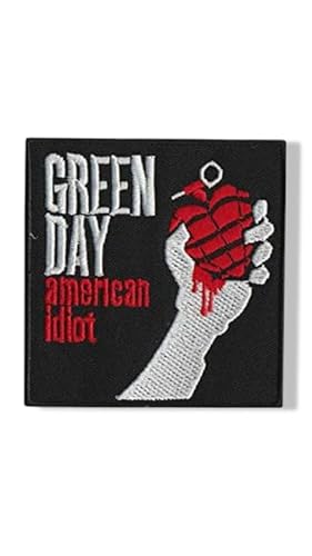 Green Day-inspirierter American Idiot Patch – Bestickter Aufnäher zum Aufbügeln, Applikation Green Day-inspirierter American Idiot Patch – Bestickter Aufnäher zum Aufbügeln, Applikation von martytradingofficial