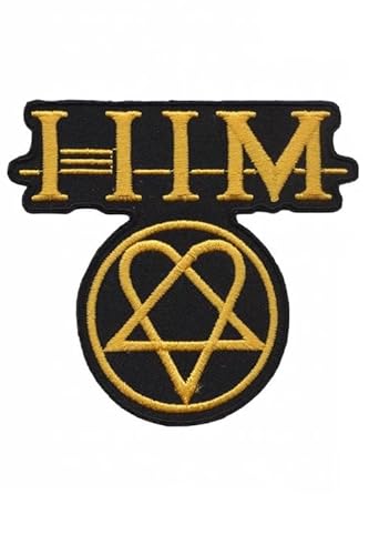 Him Gold Big His Infernal Majesty Dark Rock Ge Aufnäher Besticktes Patch zum Aufbügeln Applique von martytradingofficial