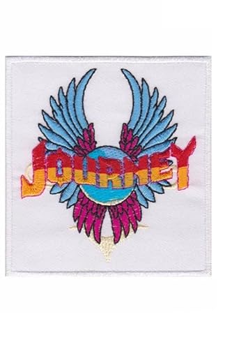 martytradingofficial Journey Revelation Rockband Aufnäher Besticktes Patch zum Aufbügeln Applique - Schwarz, 10cm, 1 Stück, Musik, Embroidered Musical Theme, Patch martytradingofficial Journey Revelation Rockband Aufnäher Besticktes Patch zum Aufbügeln Applique - Schwarz, 10cm, 1 Stück, Musik, Embroidered Musical Theme, Patch von martytradingofficial