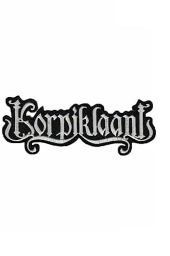 Korpiklaani Black Silver Folk Metal Ba Aufnäher Besticktes Patch zum Aufbügeln Applique Korpiklaani Black Silver Folk Metal Ba Aufnäher Besticktes Patch zum Aufbügeln Applique von martytradingofficial