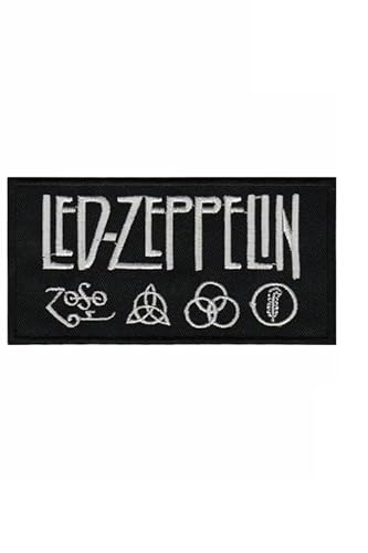 Led Zeppelin Silver Aufnäher Besticktes Patch zum Aufbügeln Applique Led Zeppelin Silver Aufnäher Besticktes Patch zum Aufbügeln Applique von martytradingofficial