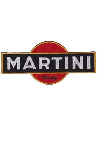 Martini Racing Aufnäher Besticktes Patch zum Aufbügeln Applique Souvenir Zubehör von martytradingofficial