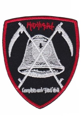 Midnight Complete And Totel Hell Metal Ba Aufnäher Besticktes Patch zum Aufbügeln Applique Midnight Complete And Totel Hell Metal Ba Aufnäher Besticktes Patch zum Aufbügeln Applique von martytradingofficial