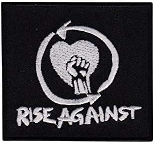 Rage Against The Machine Rise Yellow Aufnäher Besticktes Patch zum Aufbügeln Applique Rage Against The Machine Rise Yellow Aufnäher Besticktes Patch zum Aufbügeln Applique von martytradingofficial