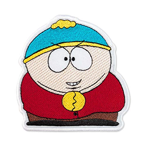 South Park Eric Cartman bestickter Aufnäher zum Aufbügeln (9,4 x 9,7 cm) von martytradingofficial