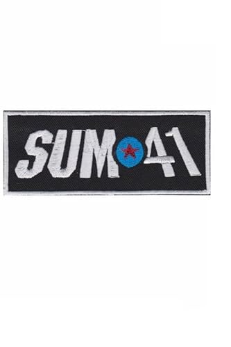 Sum 41 Punkrockband Aufnäher Besticktes Patch zum Aufbügeln Applique Sum 41 Punkrockband Aufnäher Besticktes Patch zum Aufbügeln Applique von martytradingofficial