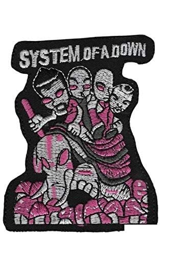 martytradingofficial System Of A Down Purple Aufnäher Besticktes Patch zum Aufbügeln Applique martytradingofficial System Of A Down Purple Aufnäher Besticktes Patch zum Aufbügeln Applique von martytradingofficial